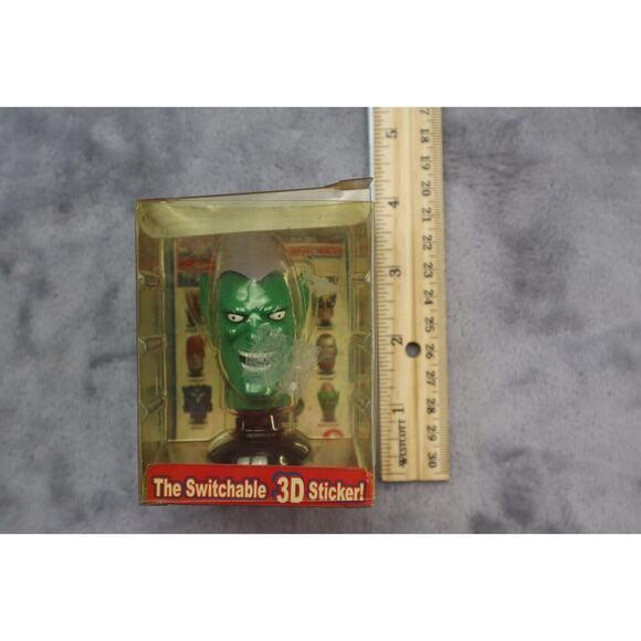 2005 Marvel Heroes Swicherz Head StickerGreen Goblin - Picture 14 of 14